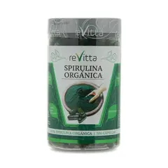 REVITTA WELLNESS - Spirulina orgánica 300 cápsulas