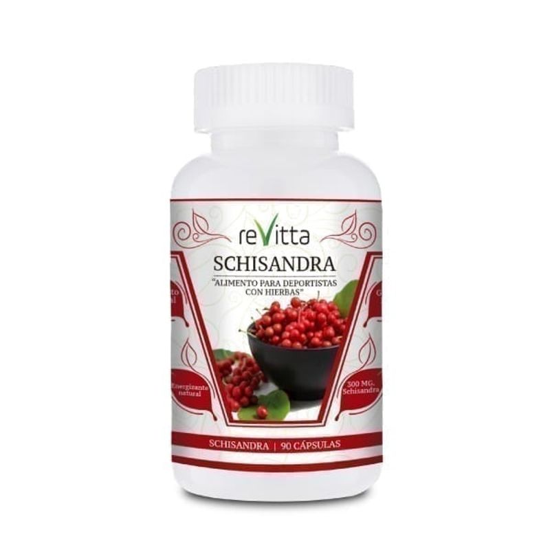 REVITTA WELLNESS - Schizandra/Schisandra energizante 90 cápsulas