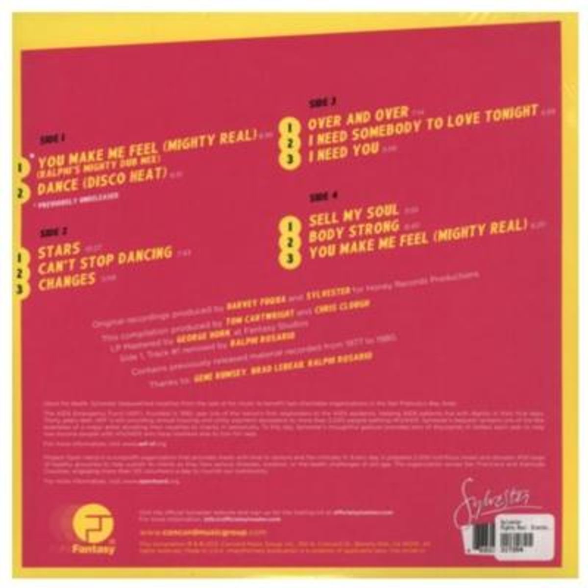 HITWAY MUSIC - SYLVESTER - MIGHTY REAL GREATEST HITS (2LP) - VINILO ROSADO HITWAY MUSIC