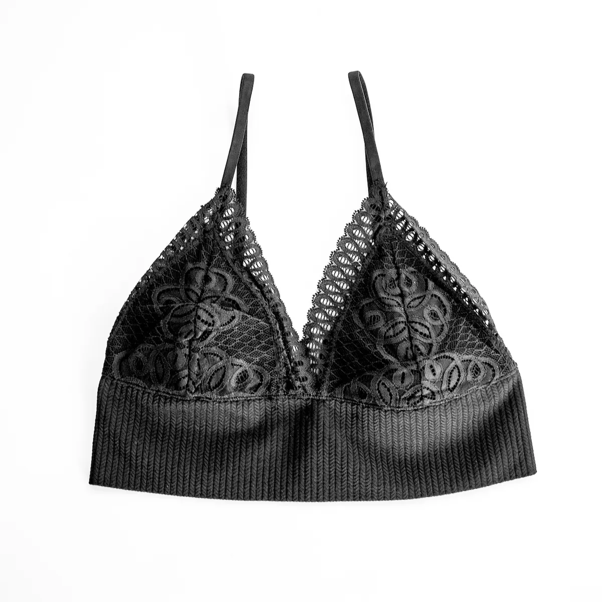 LA EMILIANA - Bralette Agustina Negro