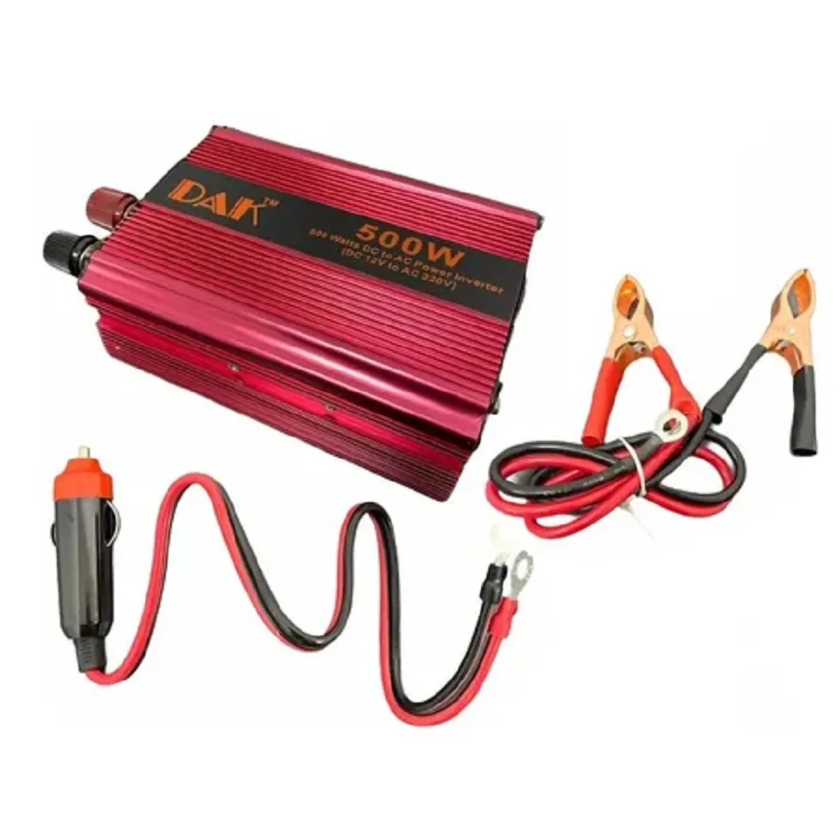 GENERICO - Inversor Voltaje Corriente 12v A 220v Auto Portatil 500w 210