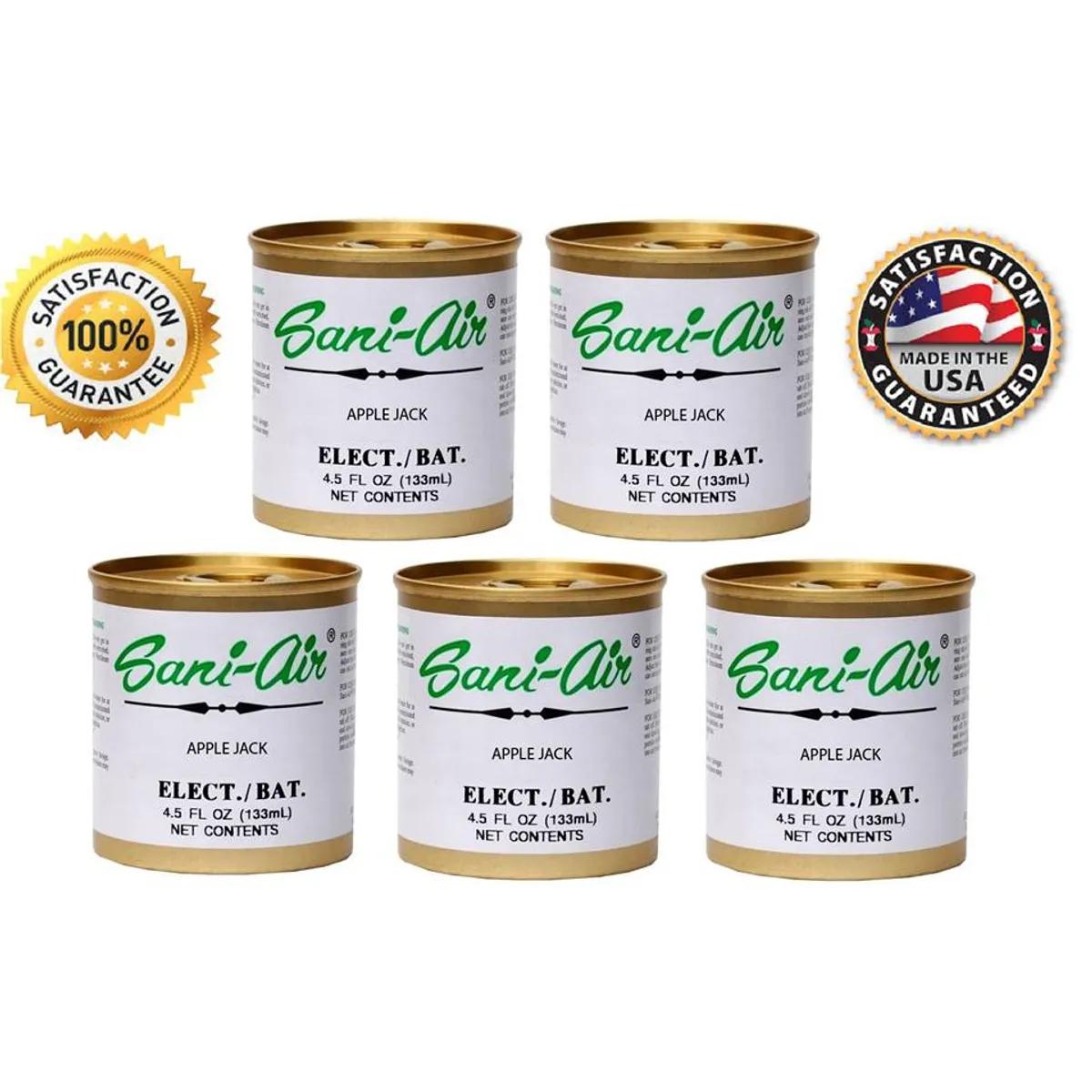 GENERICO - Pack 4 Lata Original Aromatizante Sani Air