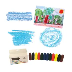 SEIGARD - Lápices de cera jumbo 12 colores SEG812 Color Variado