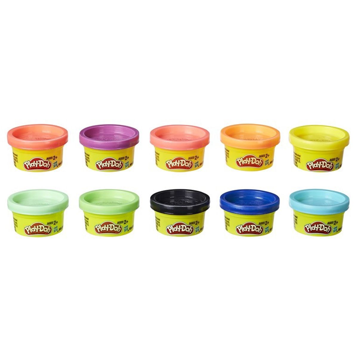 PLAY DOH - MASA PLAY DOH PACK 10 UNID TUBO DE FIESTA