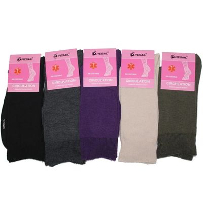 Imagen 2 del producto 6 Calcetines Para Mujer Diabético Algodón - Sin Costuras