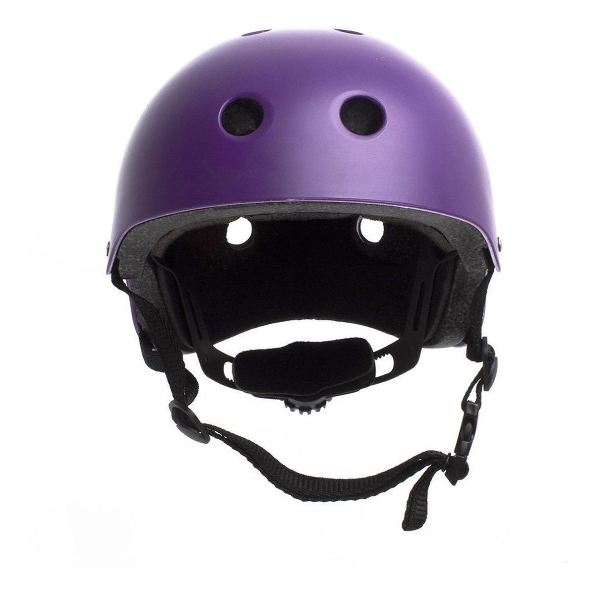 ON WHEELS - Casco Urbano Con Luz Color Morado Talla M