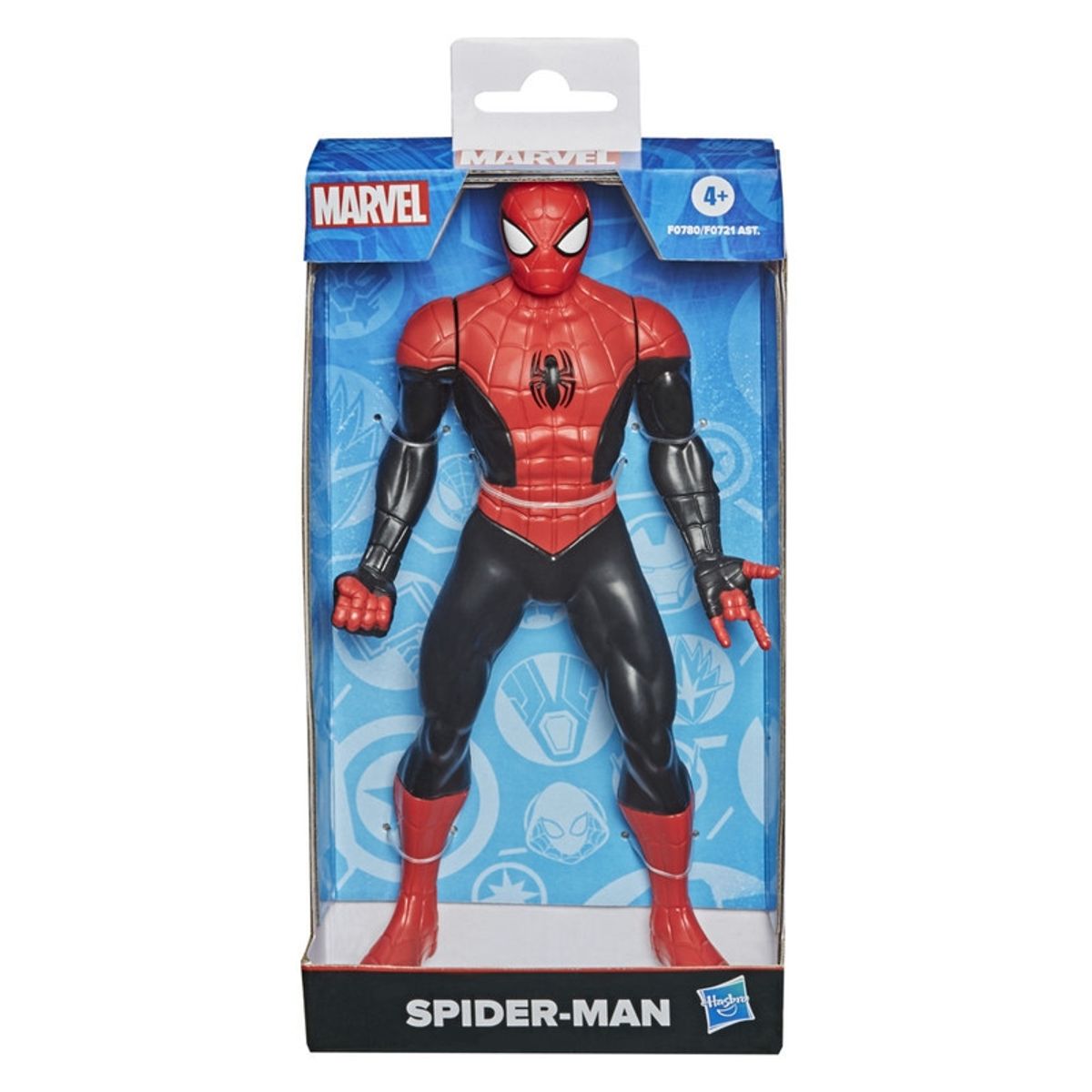 MARVEL - FIGURA MARVEL CLASSIC OLYMPUS SPIDERMAN TRAJE ROJO Y NEGRO