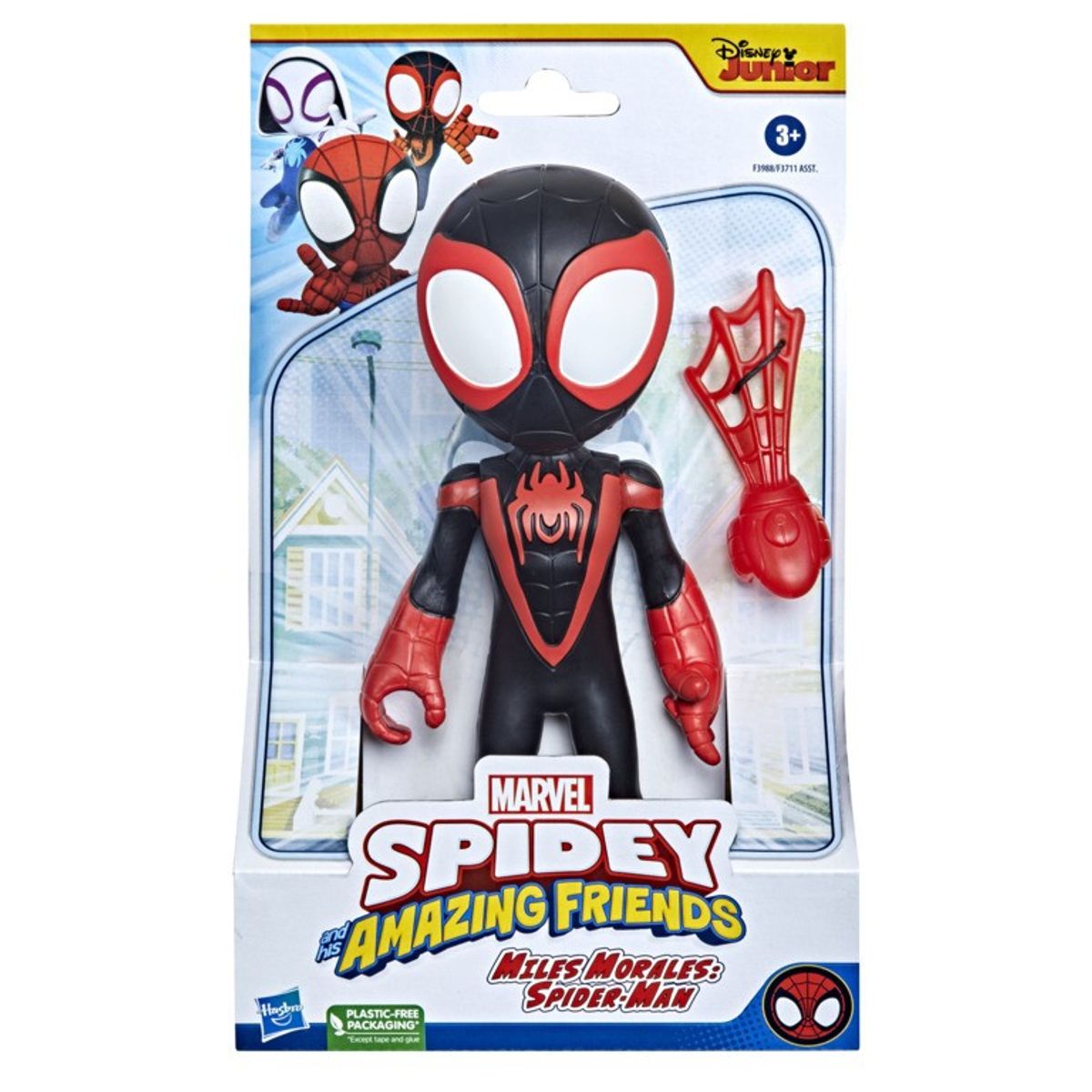 MARVEL - FIGURA SPIDEY AND FRIENDS 25 CM MILES MORALES