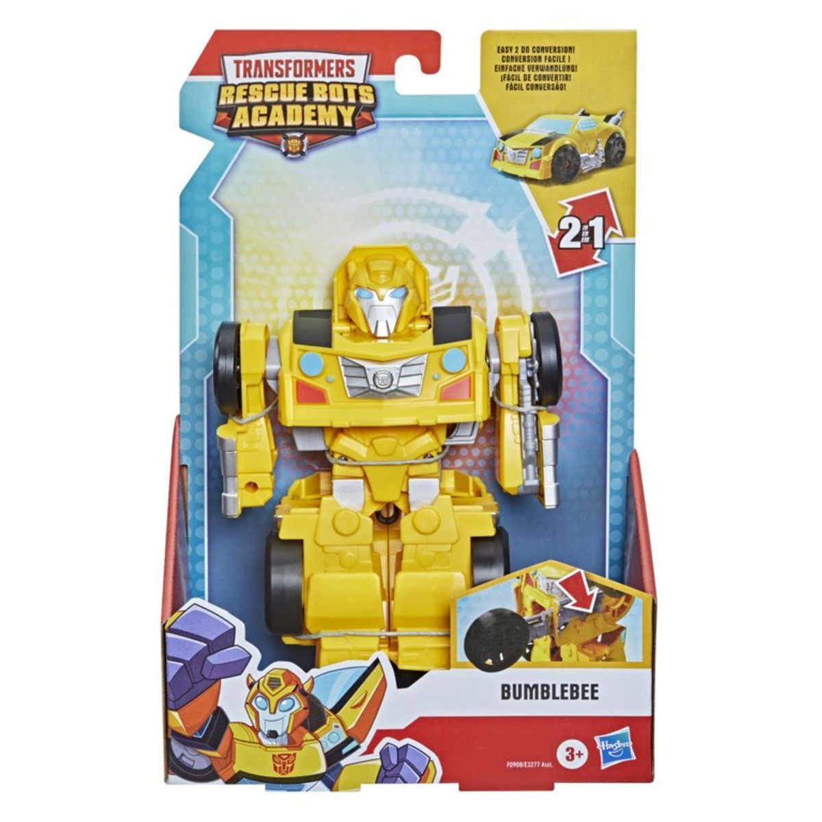 TRANSFORMERS - FIGURA TRANSFORMERS RESCUE BOTS ACADEMY BUMBLEBEE