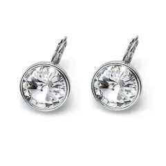 OLIVER WEBER - Pendientes Fun rodio cristal