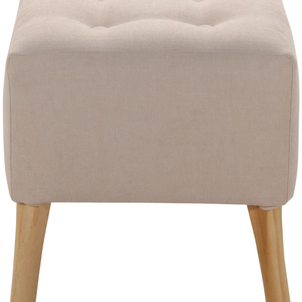 GENERICO - Pouf Alemania Crudo altea 42x42x43 cm Máxima Design