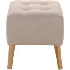 GENERICO - Pouf Alemania Crudo altea 42x42x43 cm Máxima Design