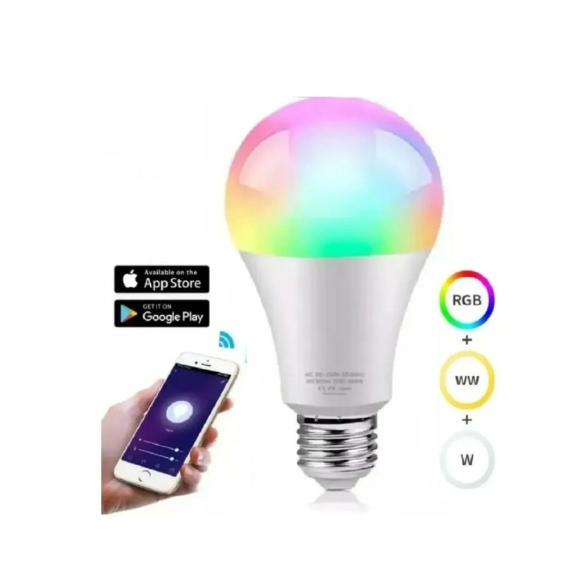 GENERICO - Ampolleta Inteligente Wifi Ampolleta Alexa Compatible Led T