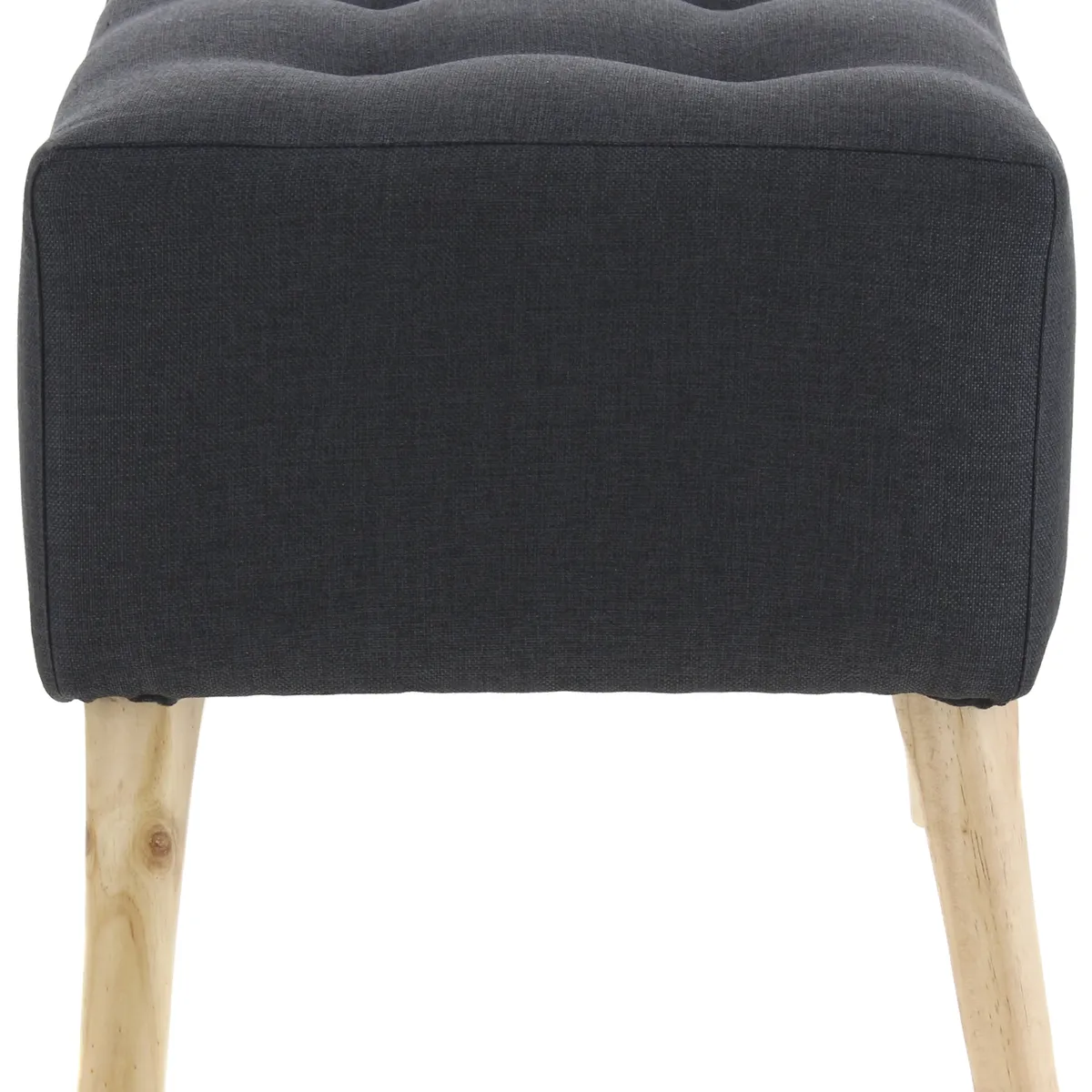 GENERICO - Pouf Alemania Grafito Amalfi 42x42x43 cm Máxima Design