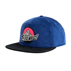 BURTON - Jockey Hombre Retro Mountain Snapback Azul