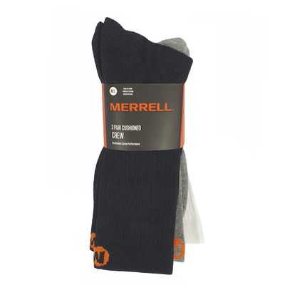 Imagen 2 del producto 3 Pack Calcetin Outdoor Access Cotton Crew Gris Unisex