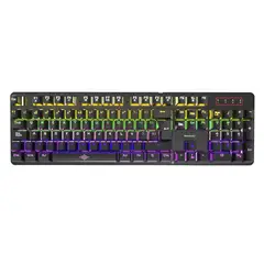 REPTILEX - Teclado Mecanico FULL RGB para PC PS X-BOX RX-0018 - Negro