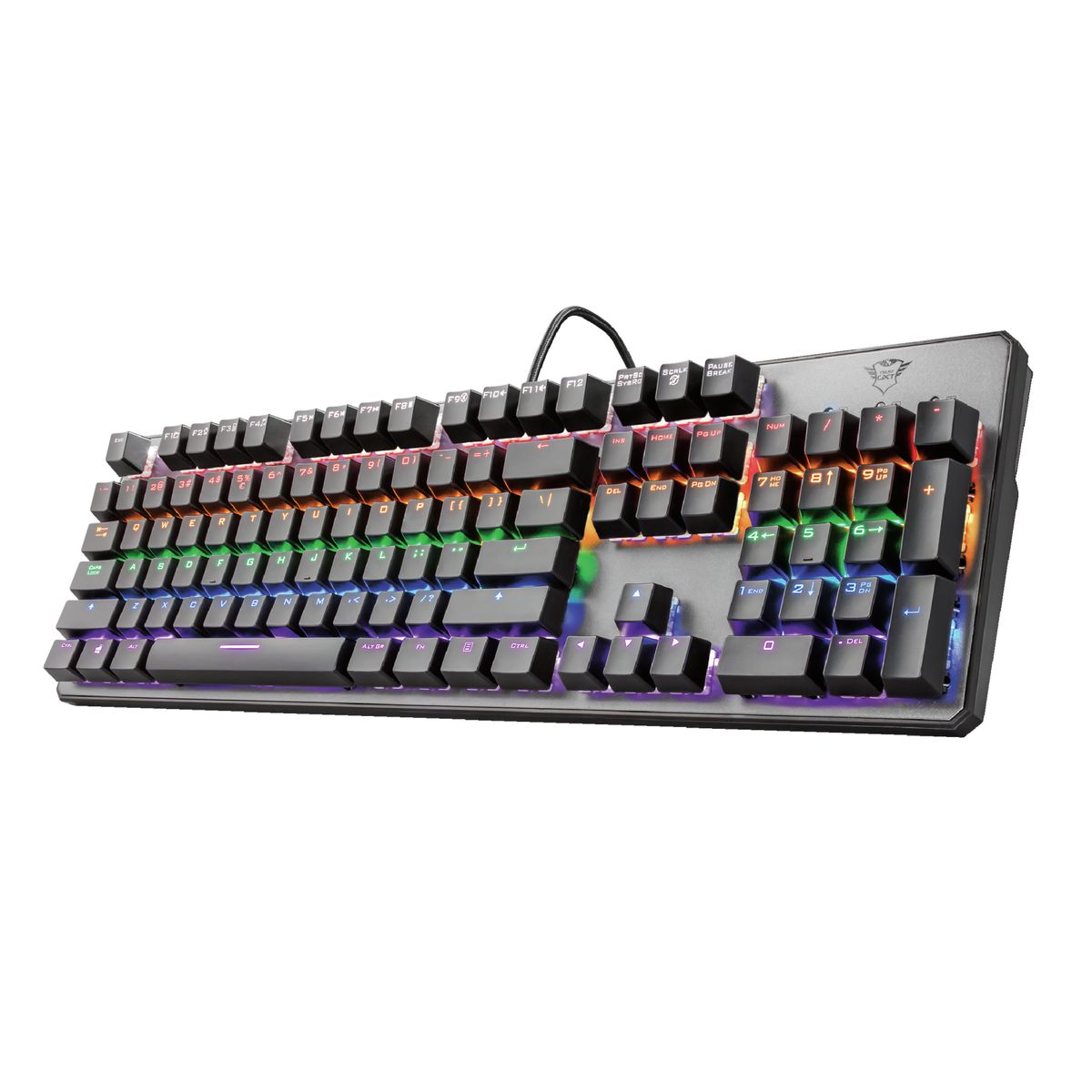 TRUST - Teclado Mecanico Profesional Trust Asta Gxt 865 Multiplataformas