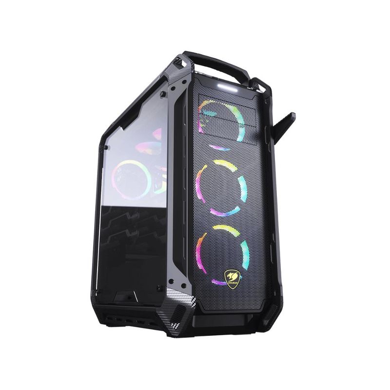 COUGAR - Gabinete Gamer Cougar Panzer Max-G Atx Black Premium Edition - Negro