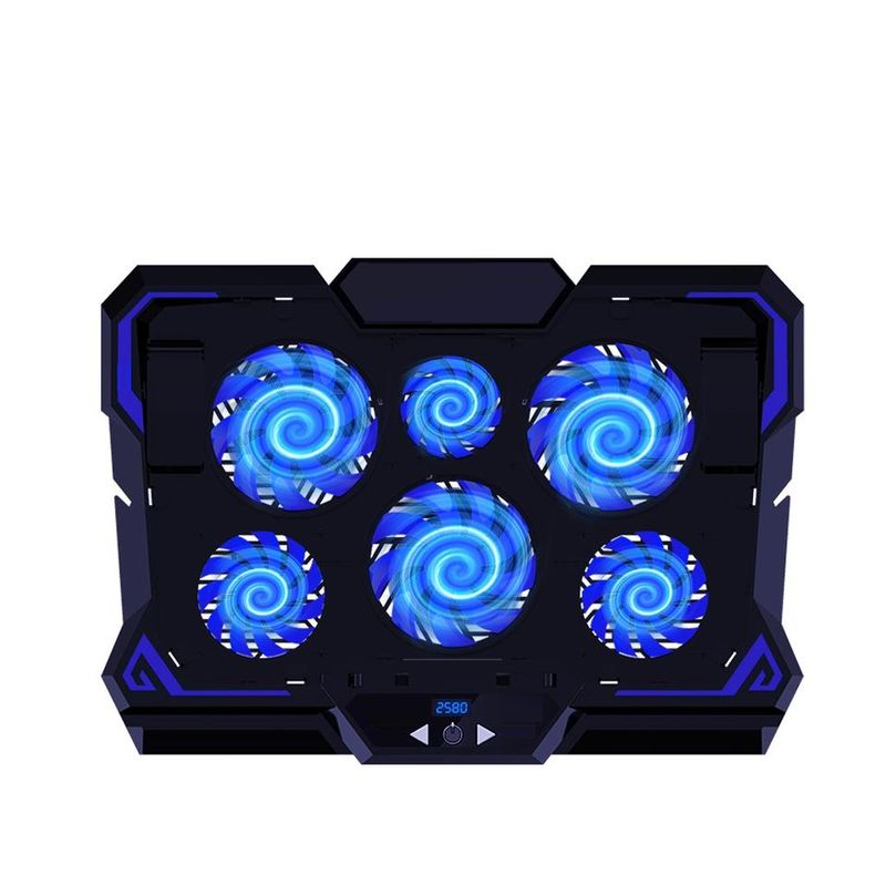 REPTILEX - Ventilador Notebook Gamer Reptilex 6 Aspas Alto Flujo Rx0025