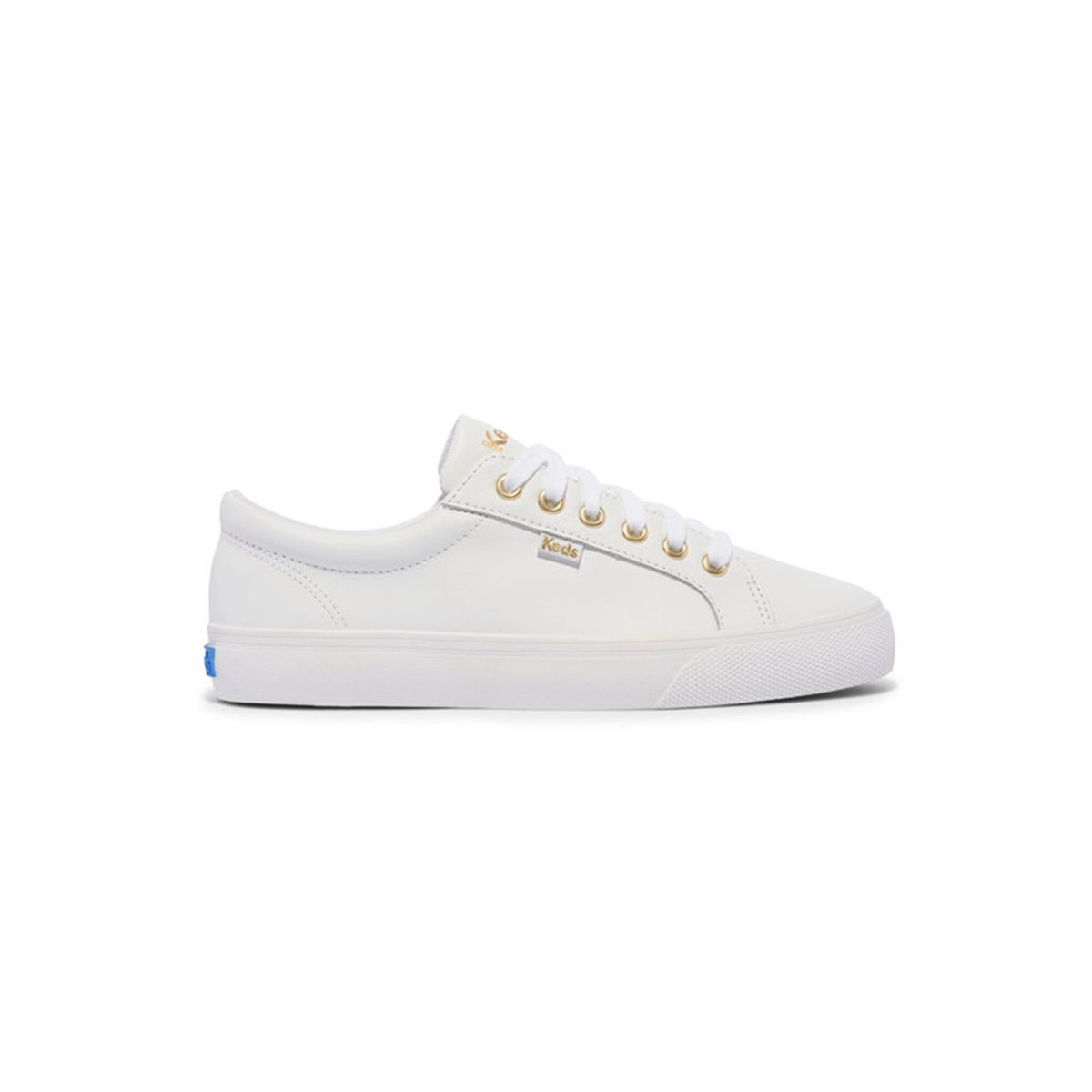 KEDS - Zapatilla Cuero Blanca Mujer Jump Kick KEDS