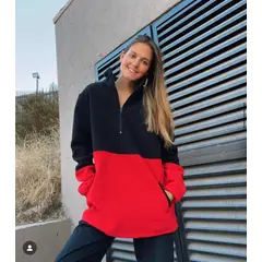 ANAFI - Micro Polar Italy Bi color NegroRojo
