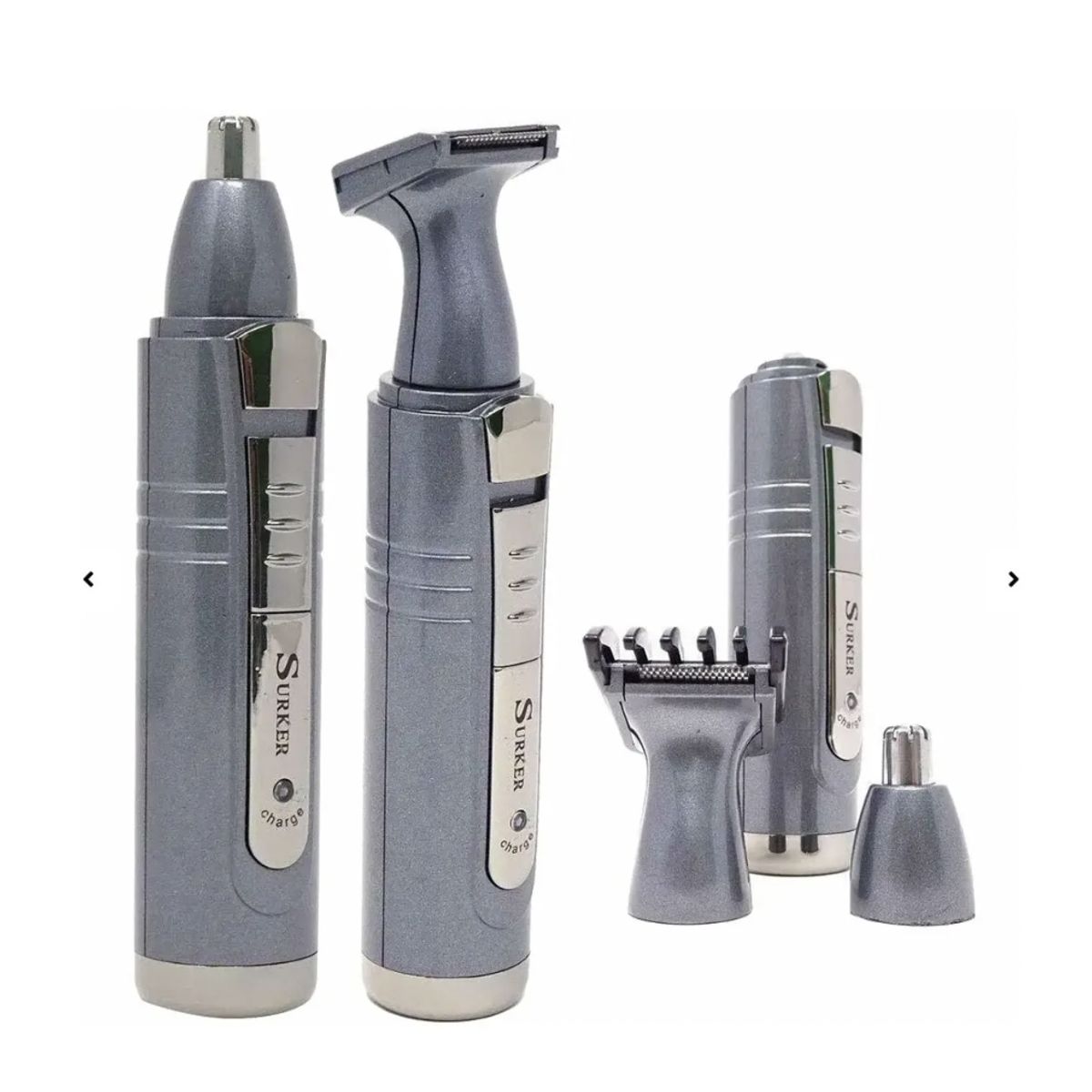 GENERICO - Afeitadora Barba Patilla Y Corta Pelo Nariz 2 En 1 Electrica