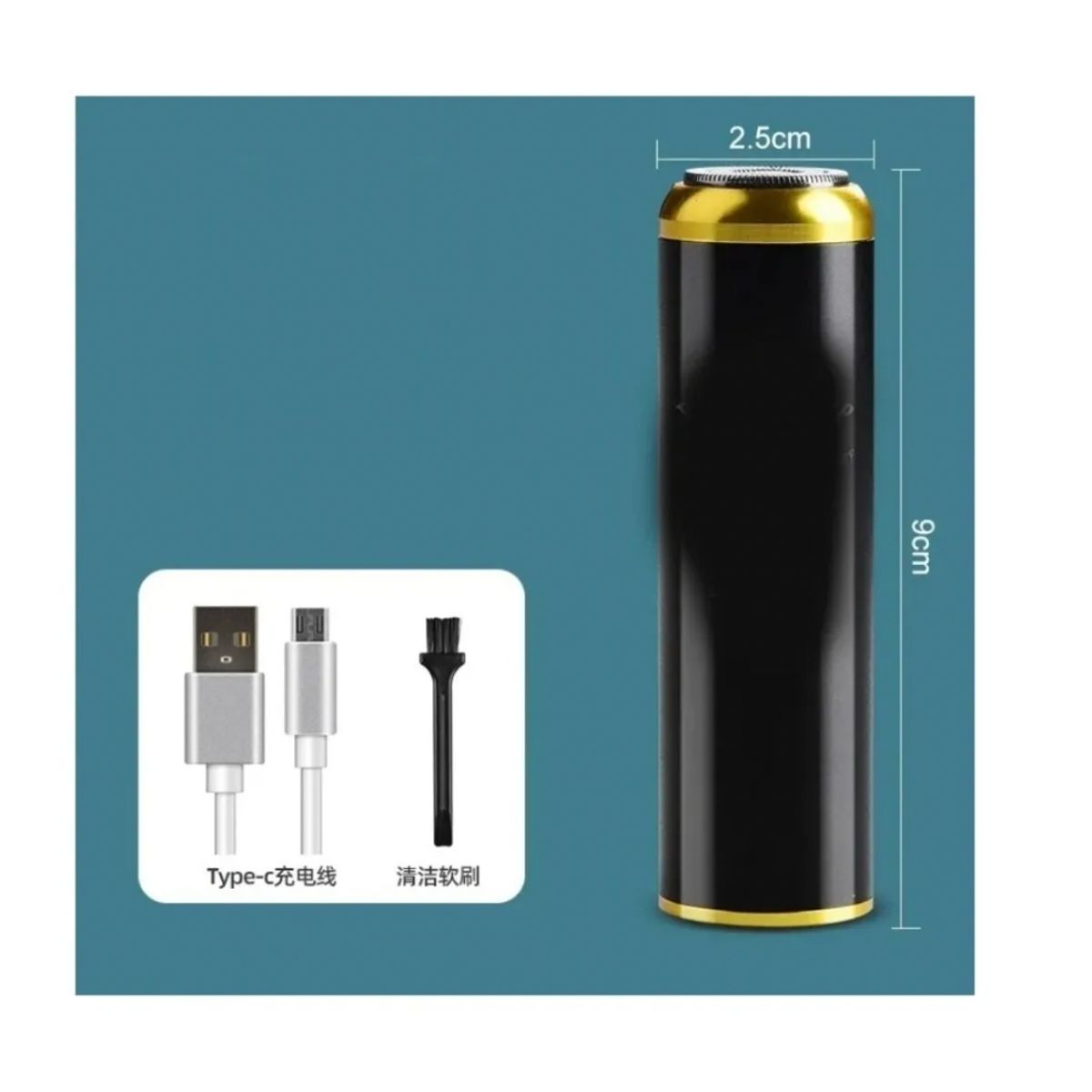 GENERICO - Afeitadora Eléctrica Recargable Portátil Para Hombres Afeita