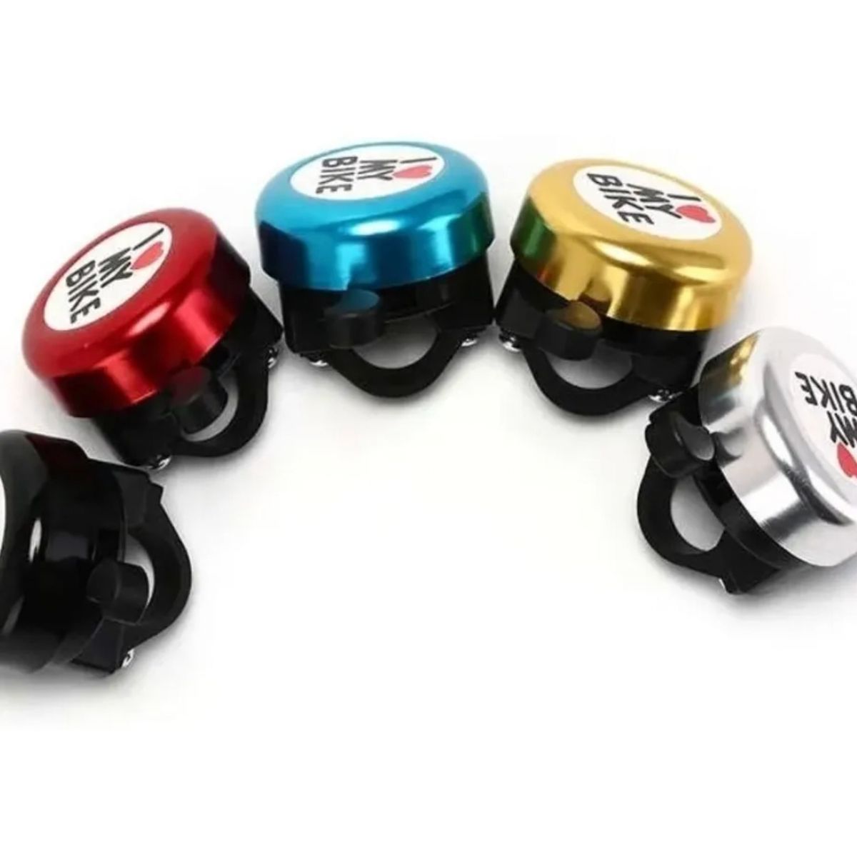 GENERICO - Timbre Bocina Para Bicicleta Con Diseño Colores Timbre Bici