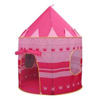 Carpa Castillo Niña portatil - Rosado