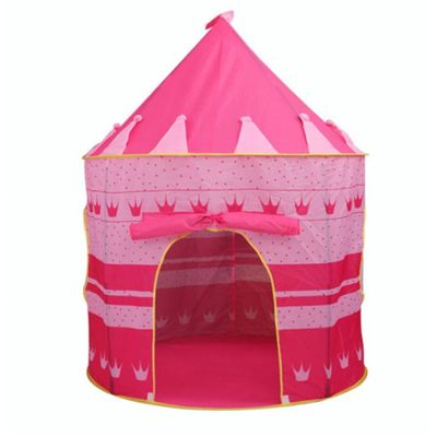 Imagen 2 del producto Carpa Castillo Niña portatil - Rosado