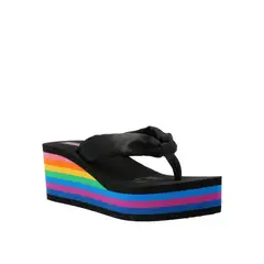 AZALEIA - Sandalia Hawaiana mujer samantha negro
