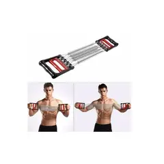 ESHOPANGIE - Extensor Con Manijas Pecho Brazos 5 Resortes Fitness