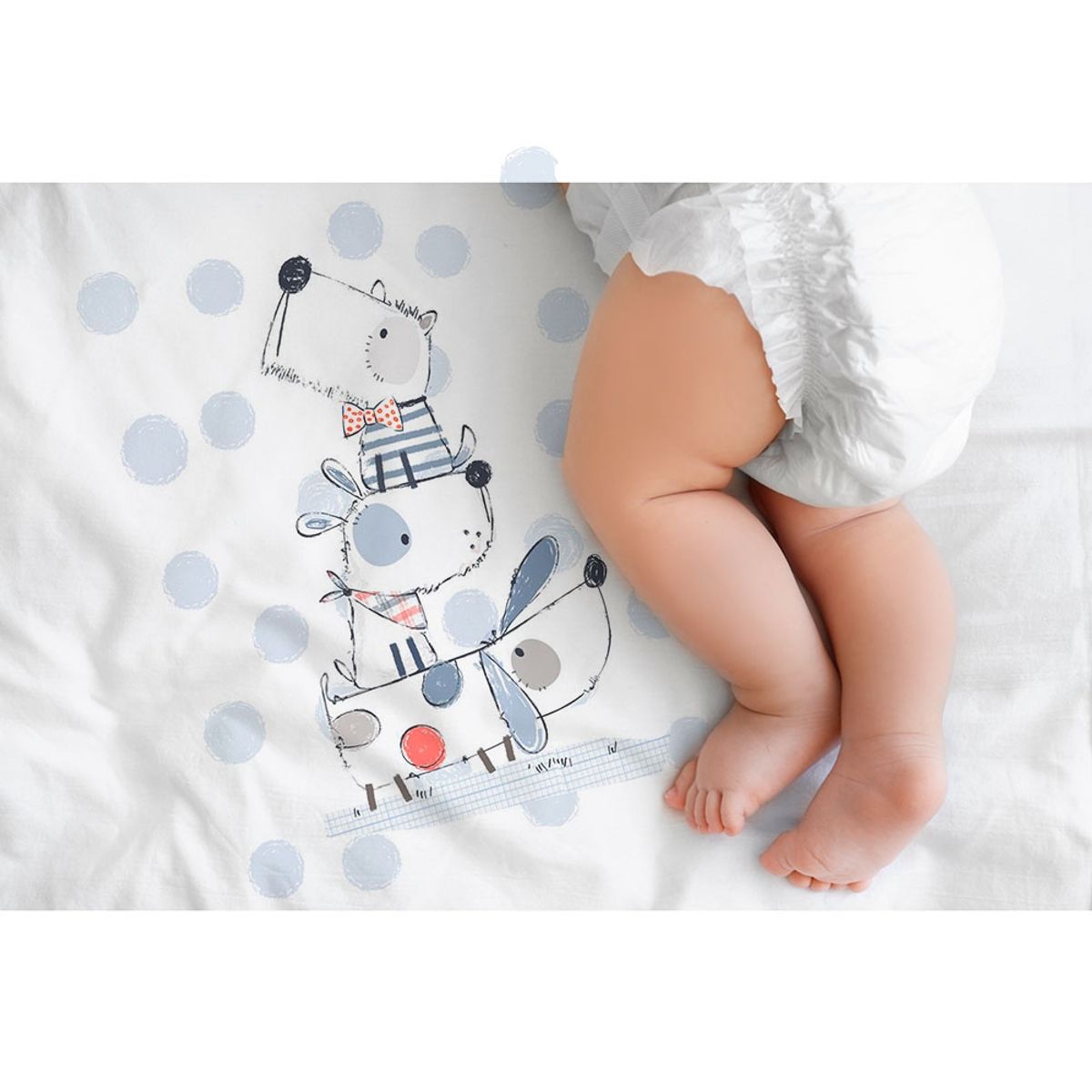 TUYO PRINT - Cubreplumón Moisés Dogs - Tuyo Print