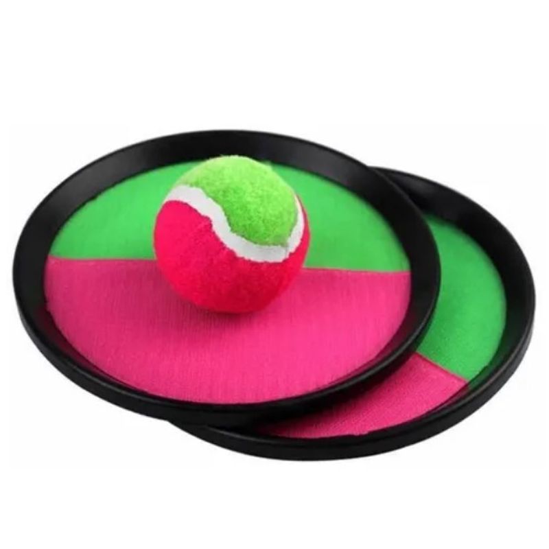 GENERICO - 2 Paletas + Pelota adhesiva Pegajoso para Playa o Aire Libre