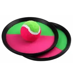 GENERICO - 2 Paletas + Pelota adhesiva Pegajoso para Playa o Aire Libre