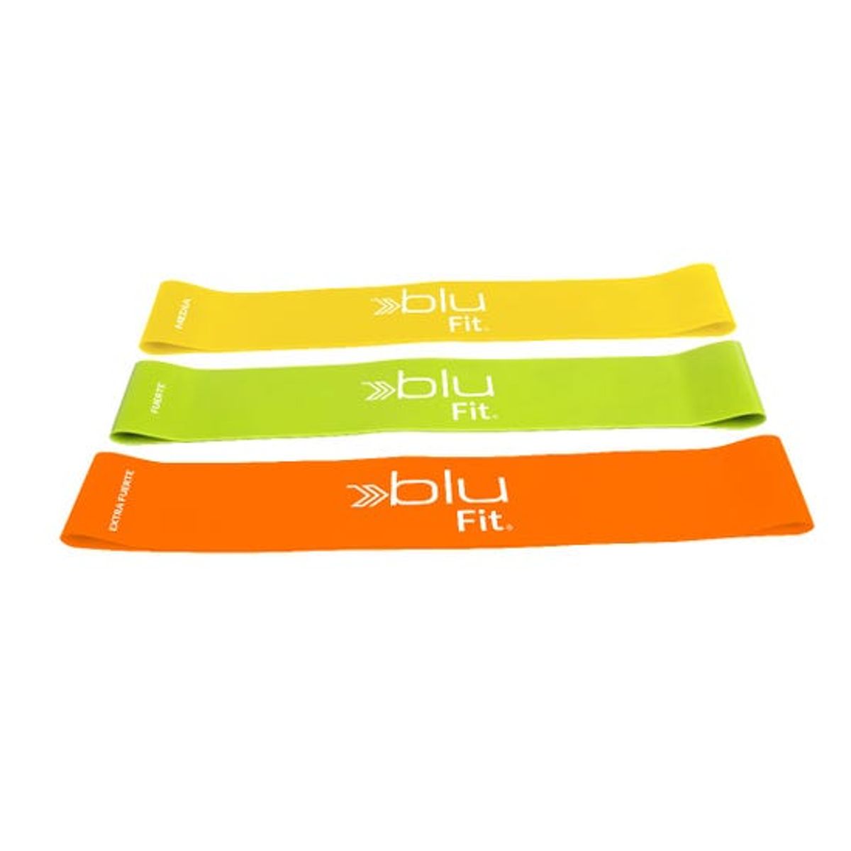 BLU FIT - Set Bandas Elástica Blu Fit 3 Unidades