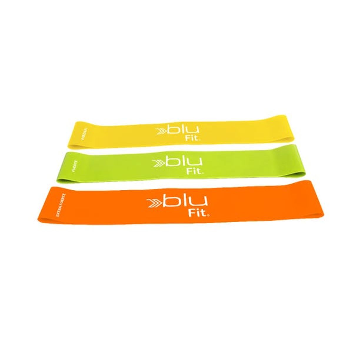 BLU FIT - Set Bandas Elástica Blu Fit 3 Unidades