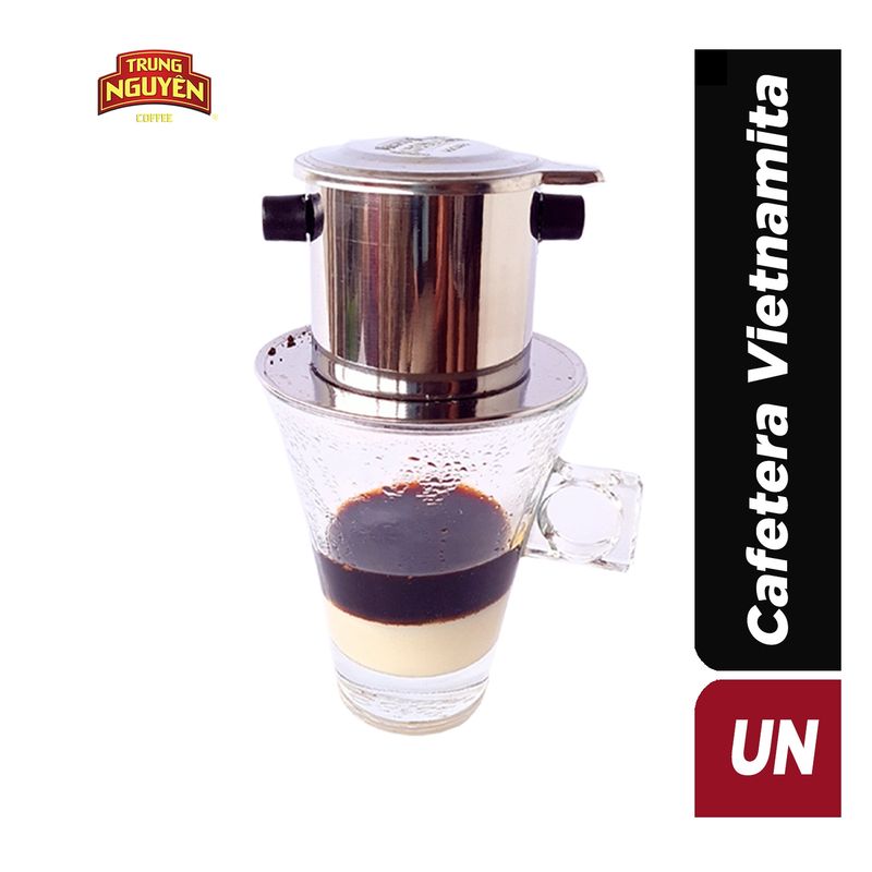 TRUNG NGUYEN - Cafetera Vietnamita Filtro Acero Inoxidable - Trung Nguyen