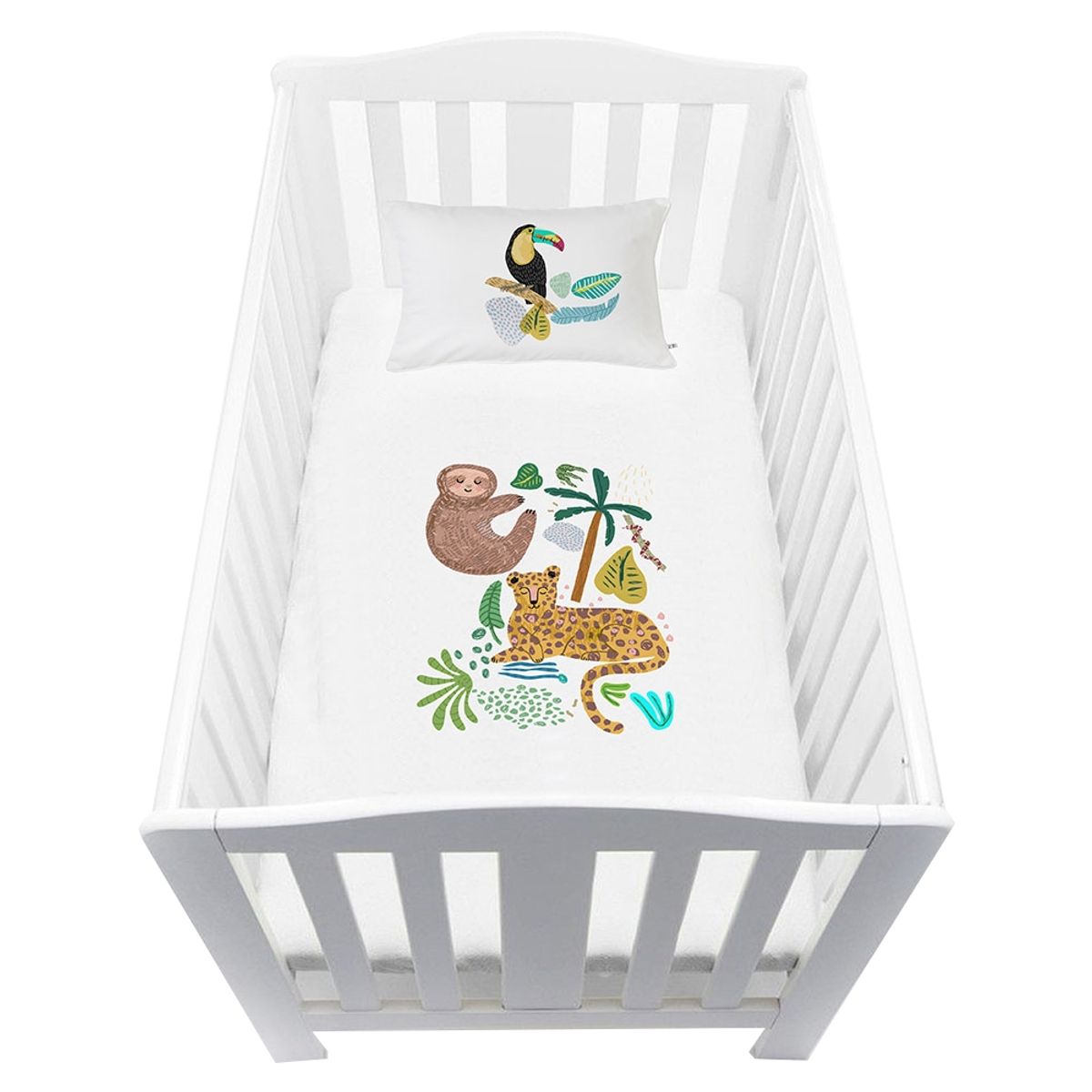 TUYO PRINT - Cubreplumón Moisés Jungla - Tuyo Print