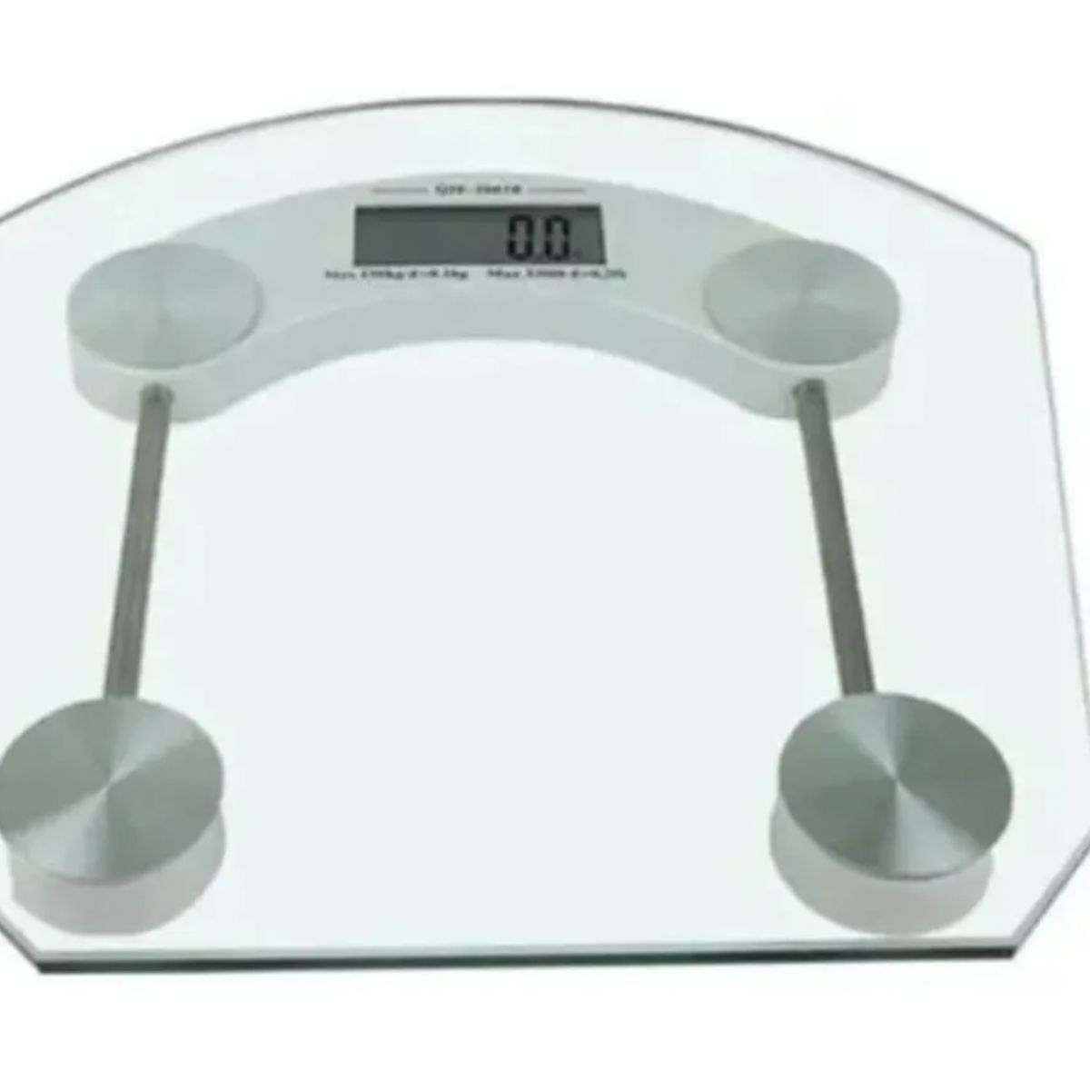 GENERICO - Balanza Pesa Digital Baño Vidrio Templado 180kg Pesa Baño