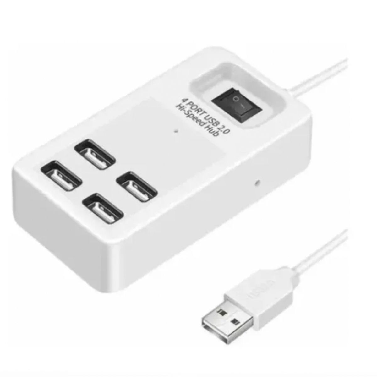 GENERICO - Multipuerto Usb 4 Puertos Usb2.0 Cargador Multi-puertos