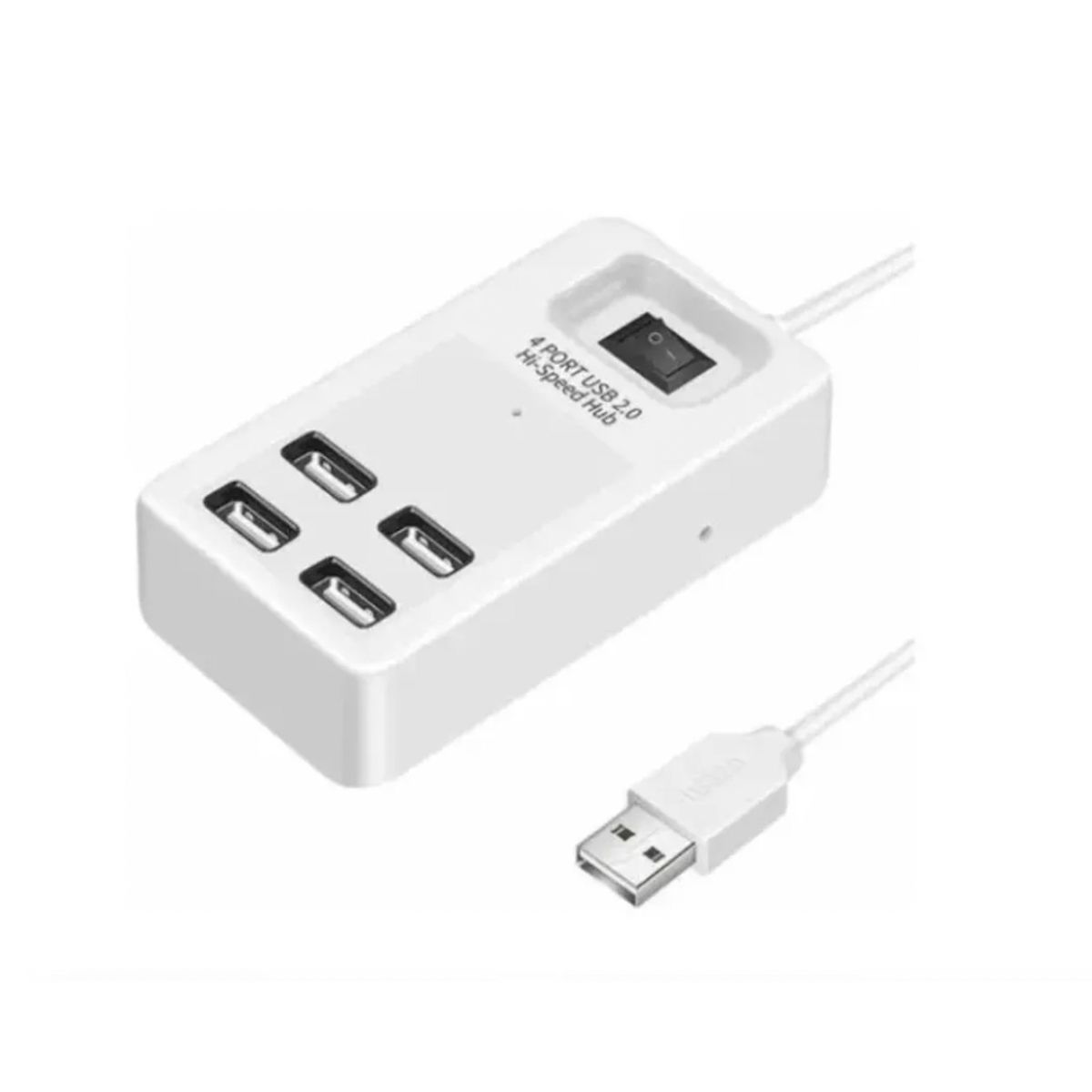 GENERICO - Multipuerto Usb 4 Puertos Usb2.0 Cargador Multi-puertos