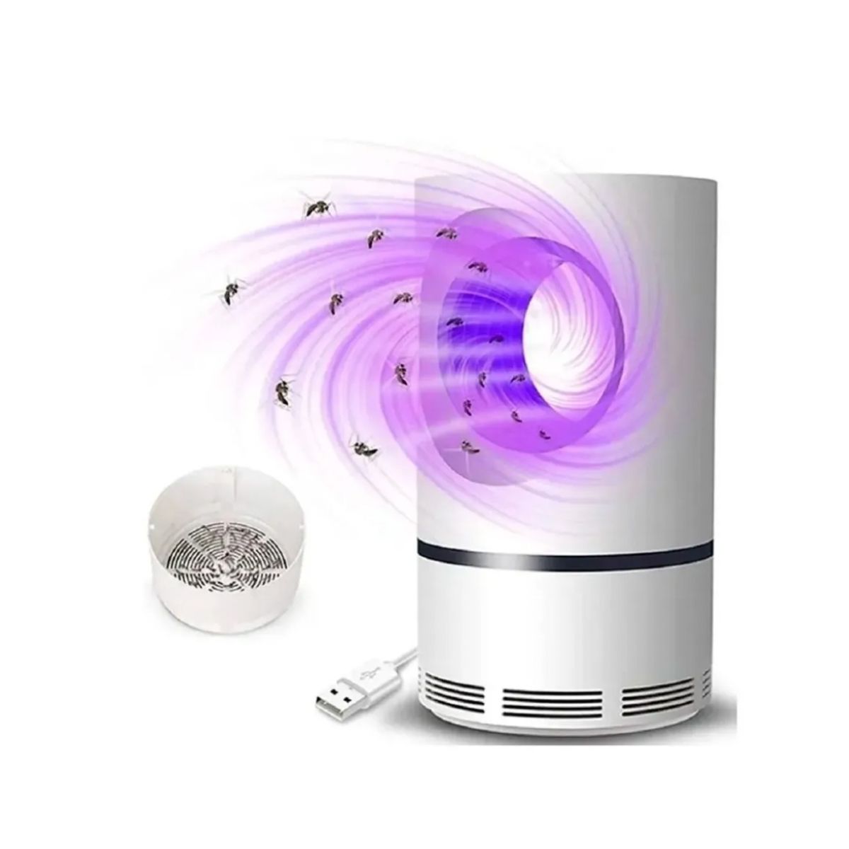 GENERICO - Lampara Mata Insectos Eléctrico Mata Zancudos Mata Mosquitos