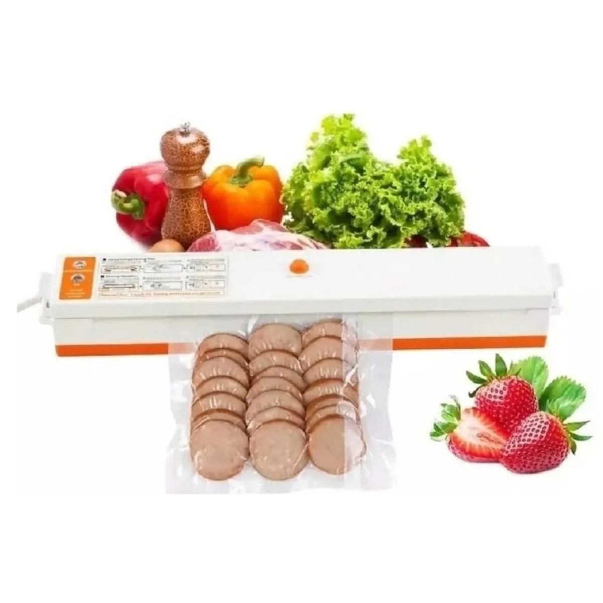 GENERICO - Maquina Selladora Al Vacío Empacadora Alimentos Selladora