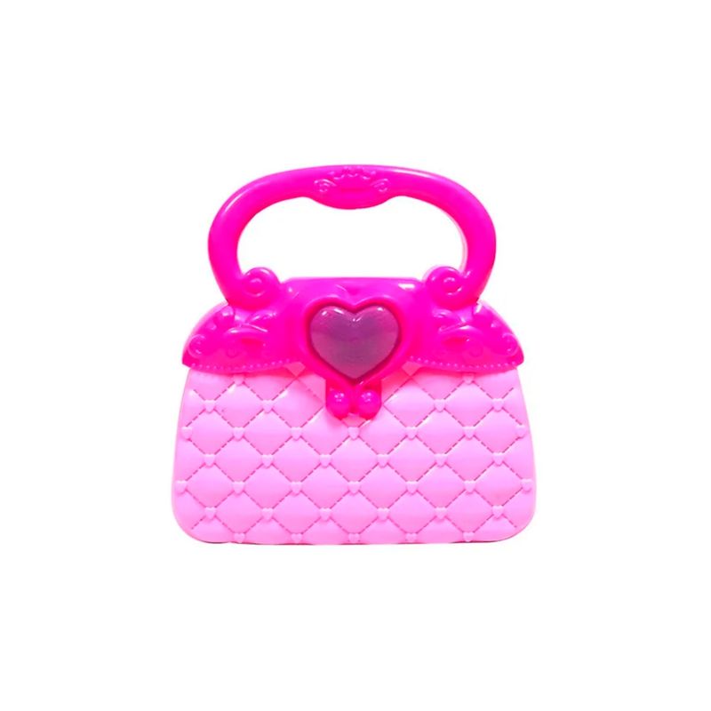 GENERICO - Juguete Cartera Corazón Rosa