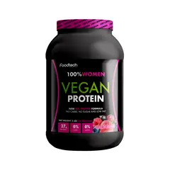 FOODTECH - 100 % Women Vegan Protein 2LB - frutos del bosque