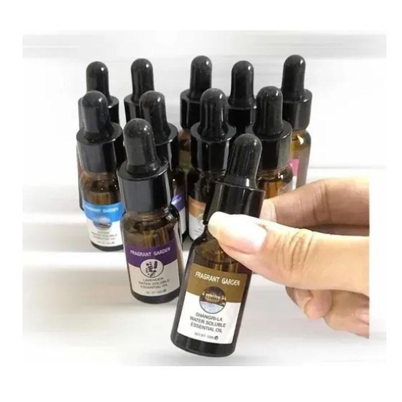 GENERICO - Pack De 6 Aceites Esenciales Aromáticos De 10ml Gotero Para Difusor