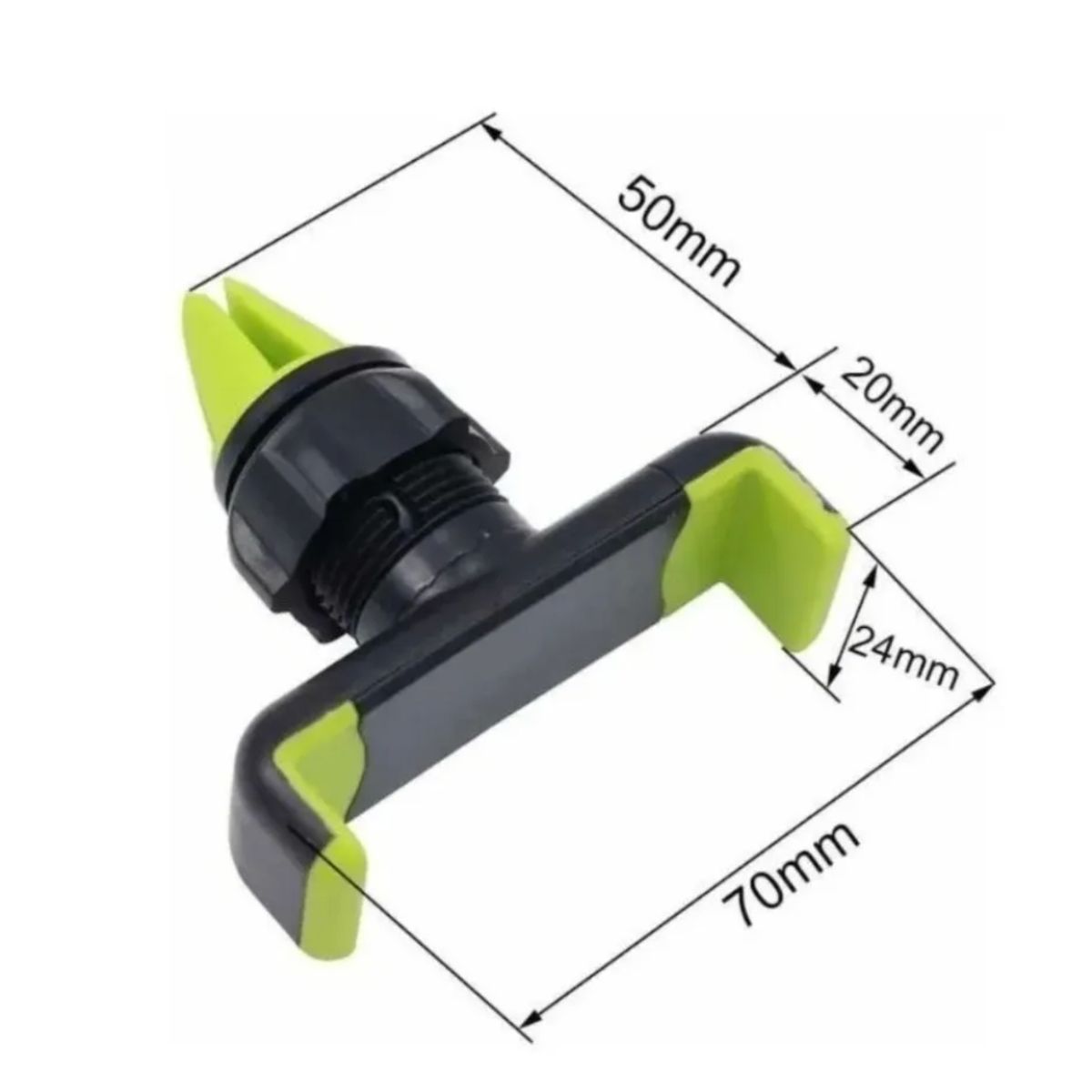 GENERICO - Soporte Universal De Teléfono Móvil Para Rejilla Deautomovil