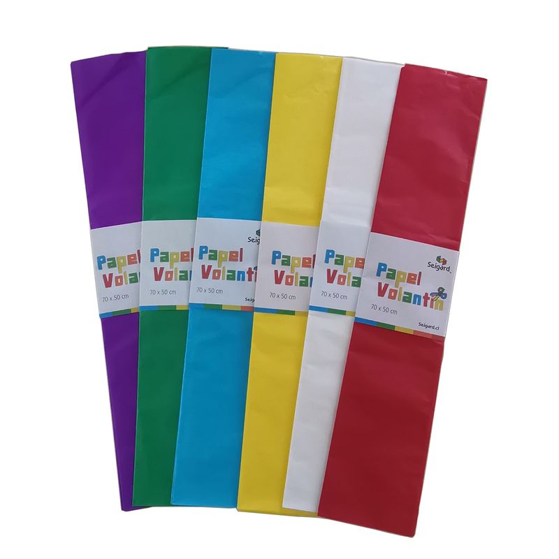 SEIGARD - Papel volantín SEG312 Color Variado